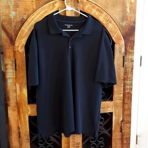 Amazon Essentials Men's Regular-Fit Quick-Dry Golf Polo Shirt. XL. Black.